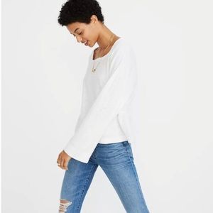 MADEWELL square neck dolman top